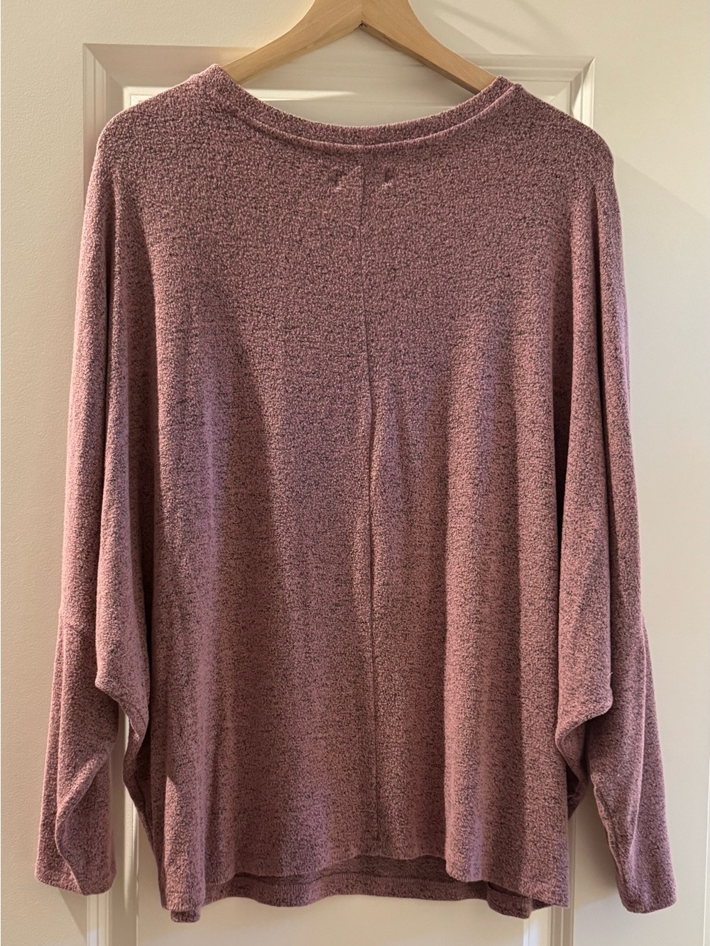 47 Women's Dusty Mauve Dolman Pullover - Picture 5 of 5